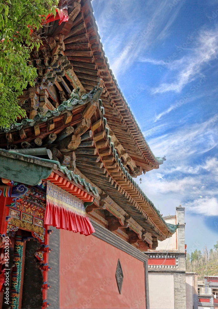 Decoration of the roof