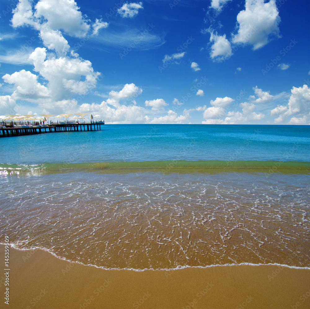 海滩与大海