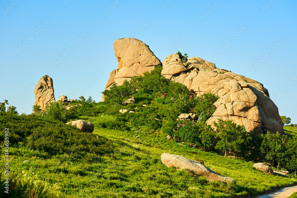 和喜腾全球地质公园青山区风景区