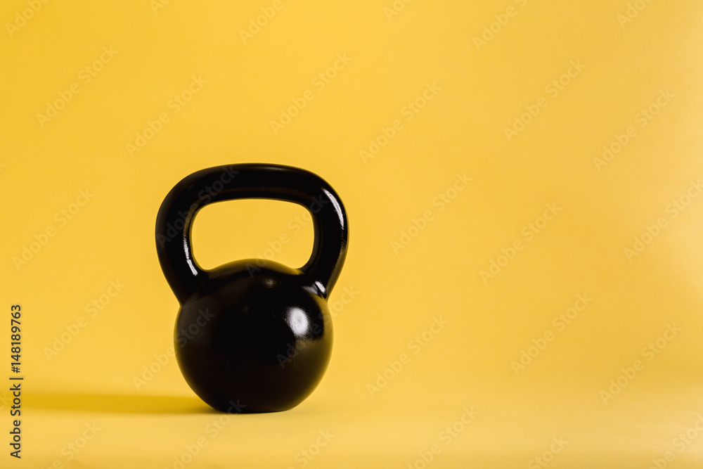 Cast iron kettlebell