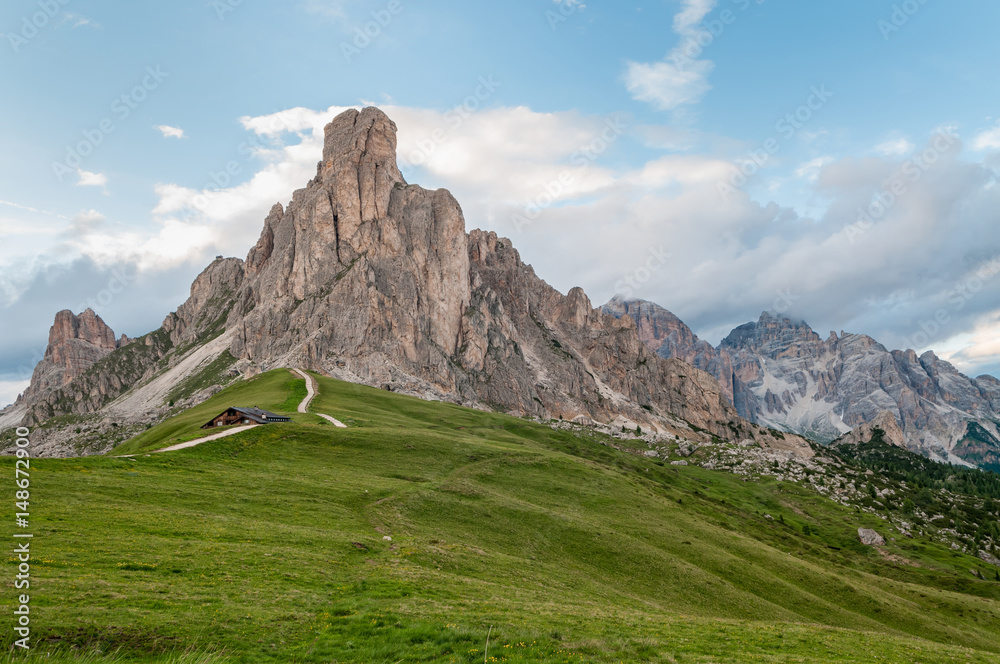 Beautiful mountains at Dolomites, Italy.