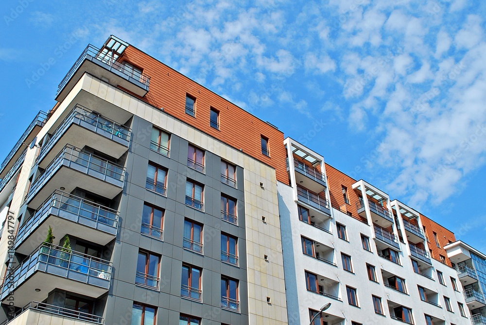 Modern, Luxury Apartment Building