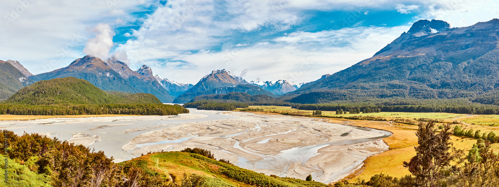 Glenorchy Countryside landscapes, New Zealand