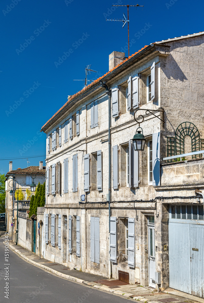 Historic buildings in Angouleme, France