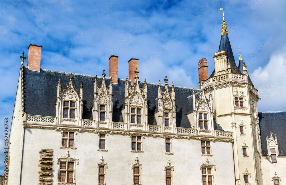 Castle of the Dukes of Brittany in Nantes, France