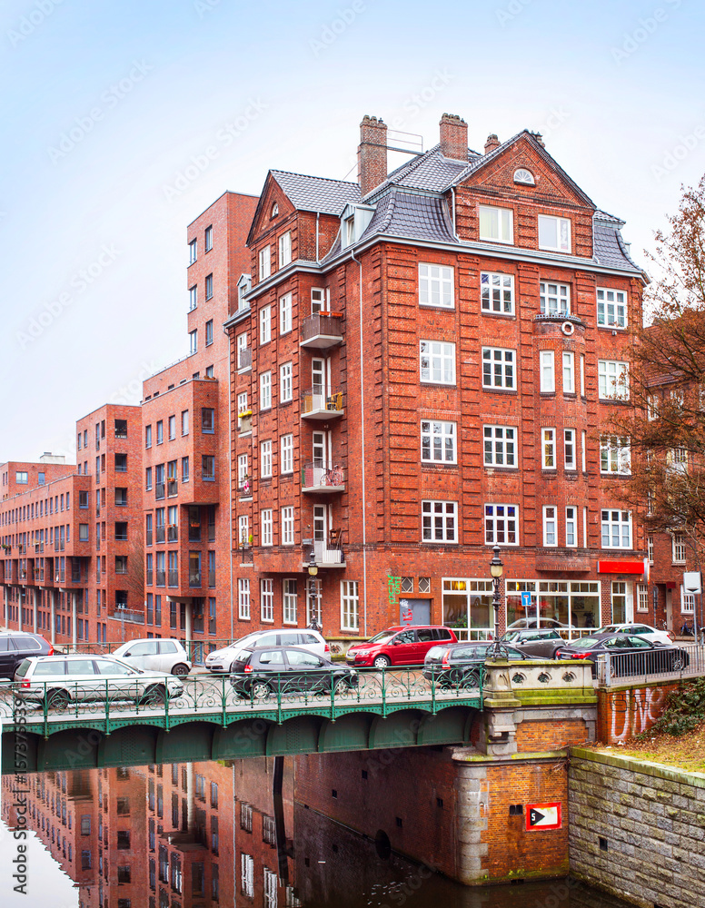 City view of Hamburg, Germany