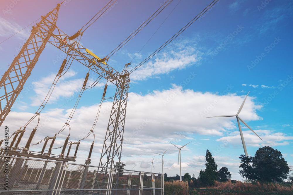 Wind Turbine and Electricity Station