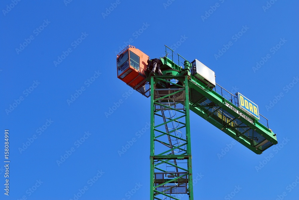 Dismantling crane