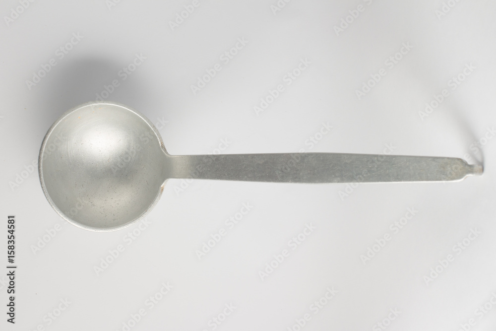 Aluminum kitchen ladle