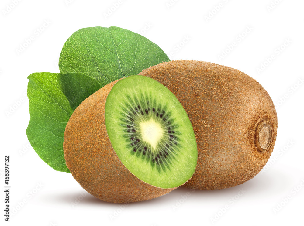 Kiwi isolated on white background