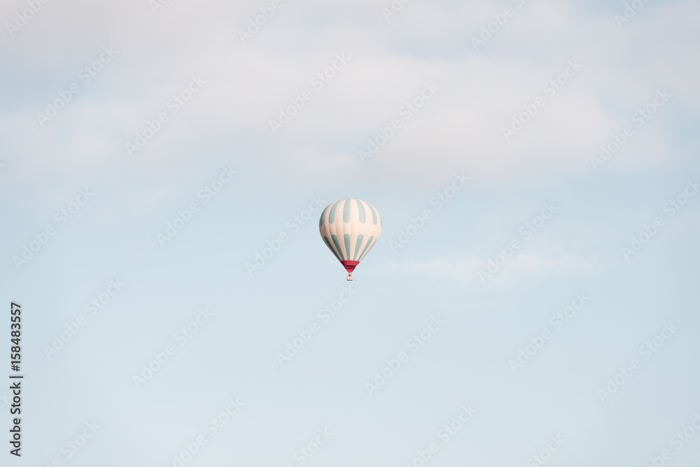 Alone balloon in the sky