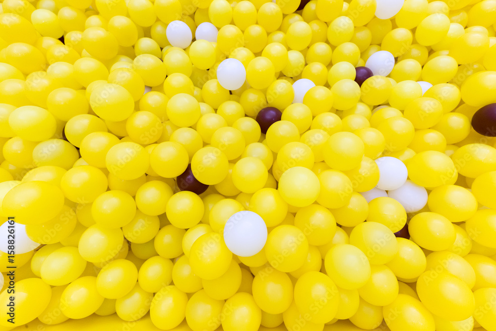 yellow balloons