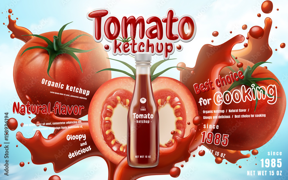 tomato ketchup ad