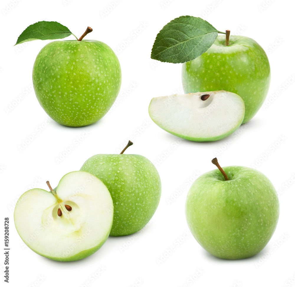 apple fruits with leaf