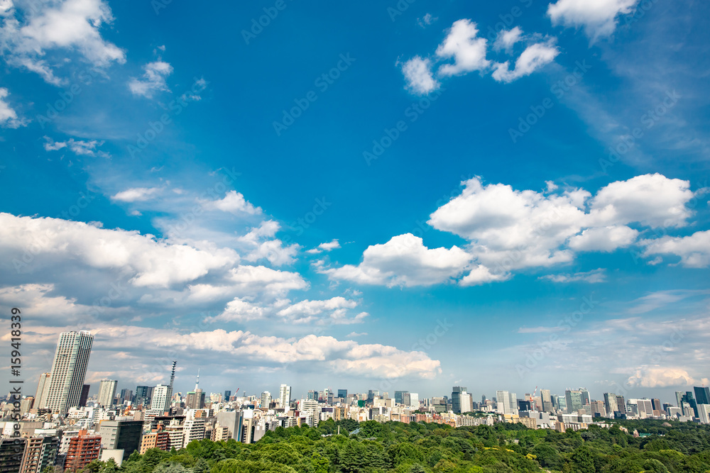 東京の空