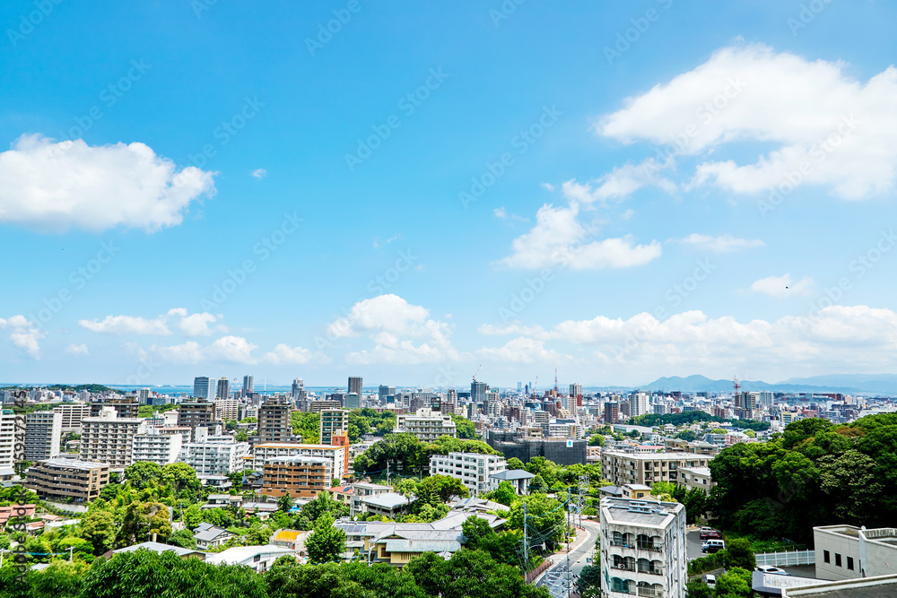 都市風景　福岡