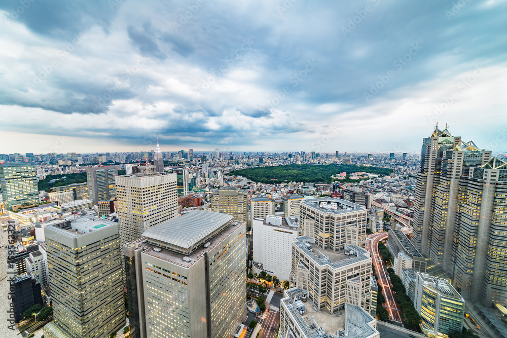 東京の空