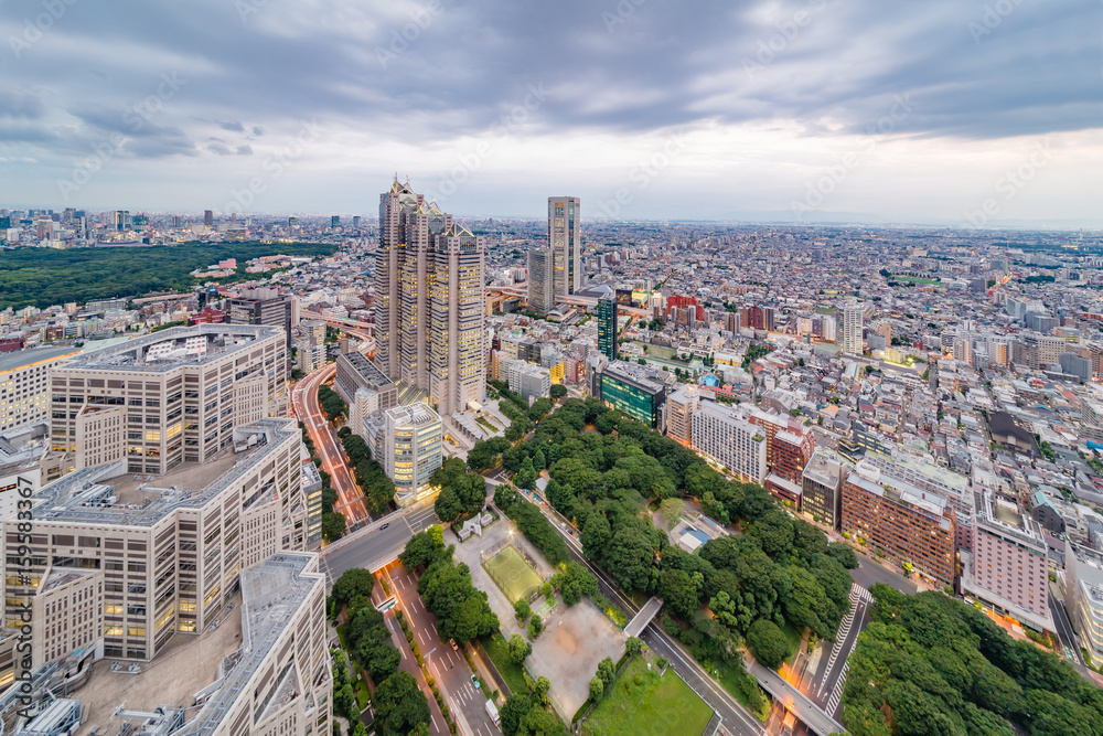 東京の空