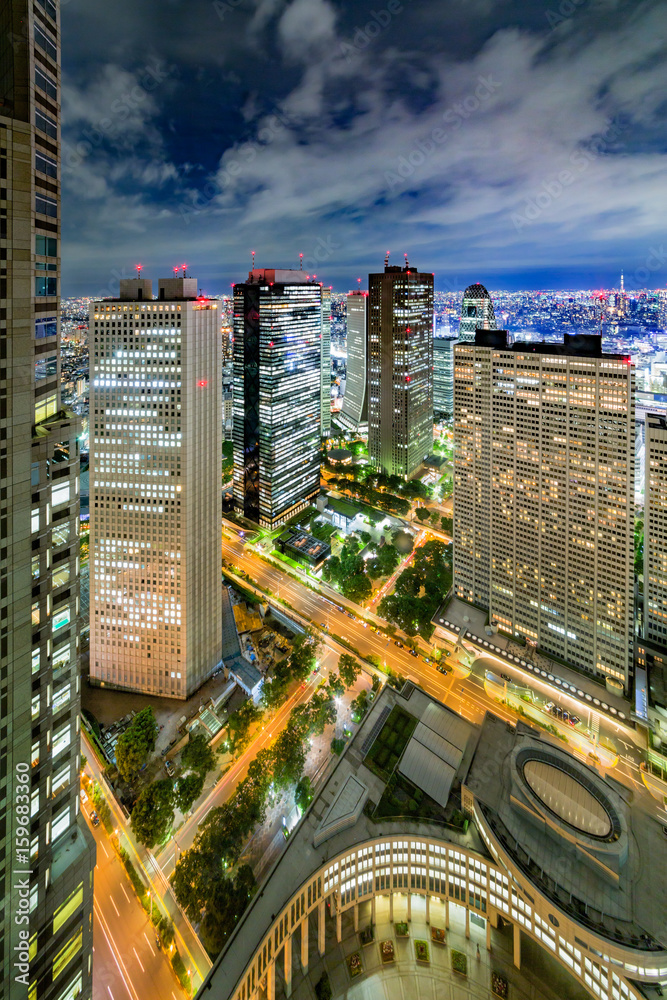 東京の夜景