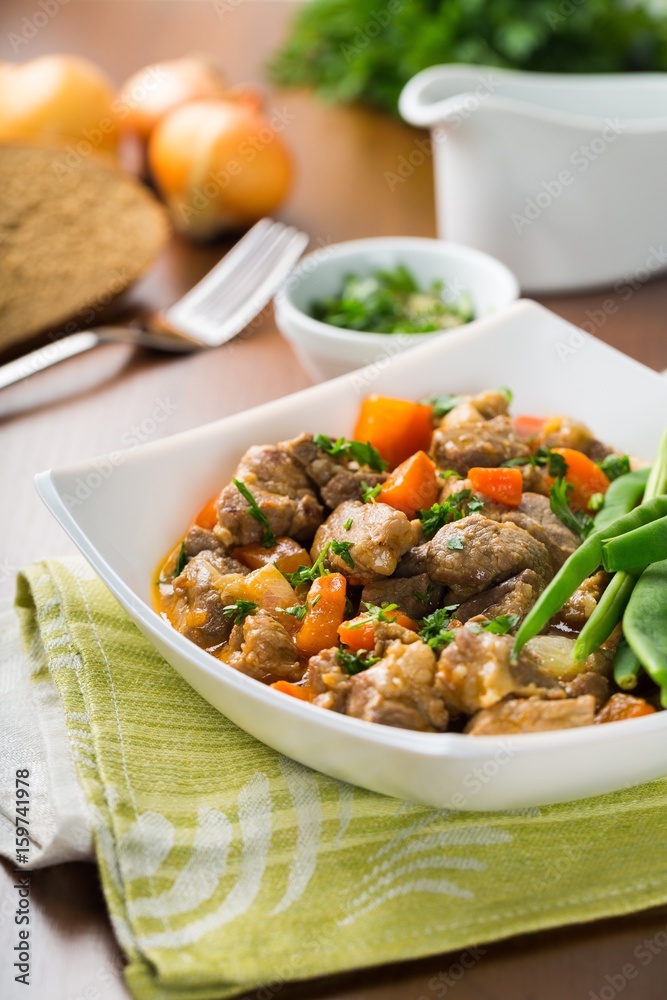 Lamb stew.