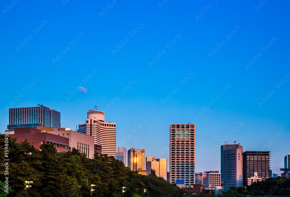 東京の空