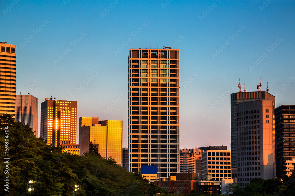 東京の空