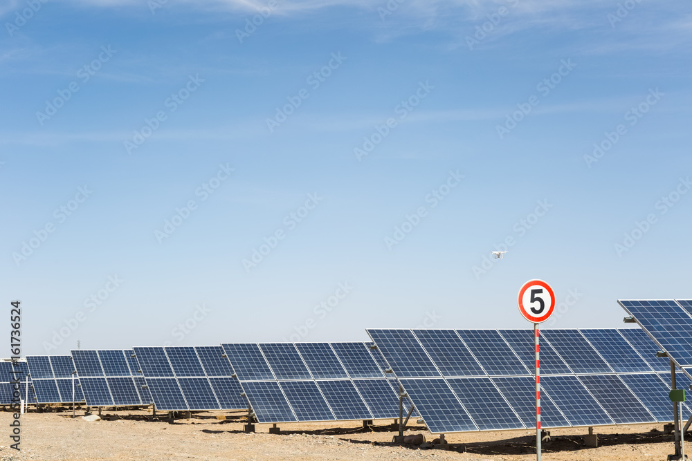 solar energy on gobi desert