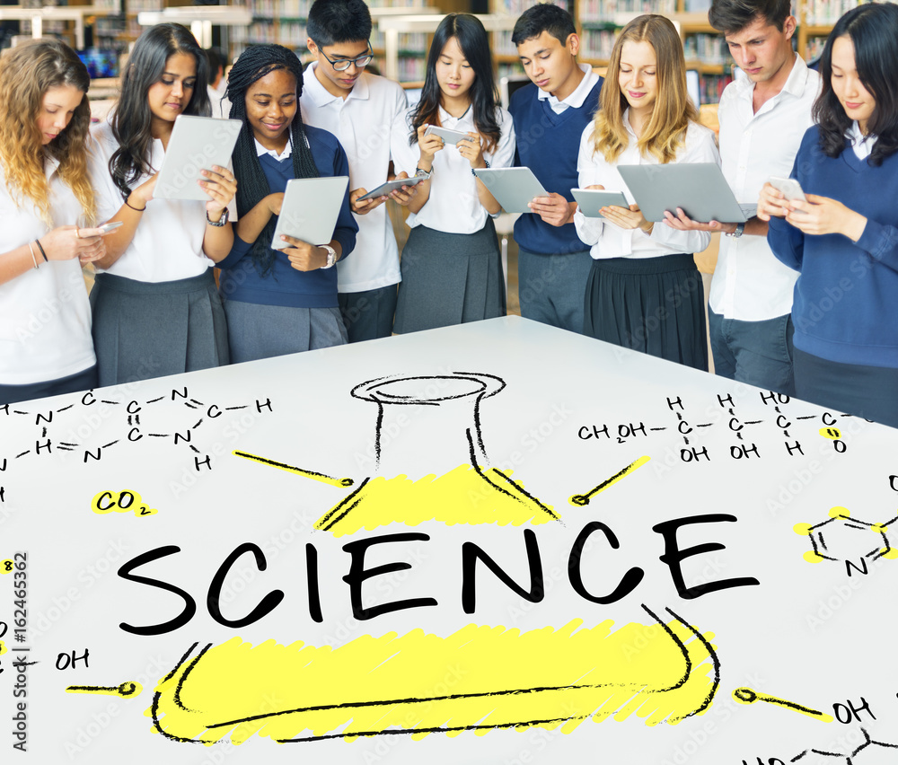 Science Experiment Laboratory Formula Chemical Concept