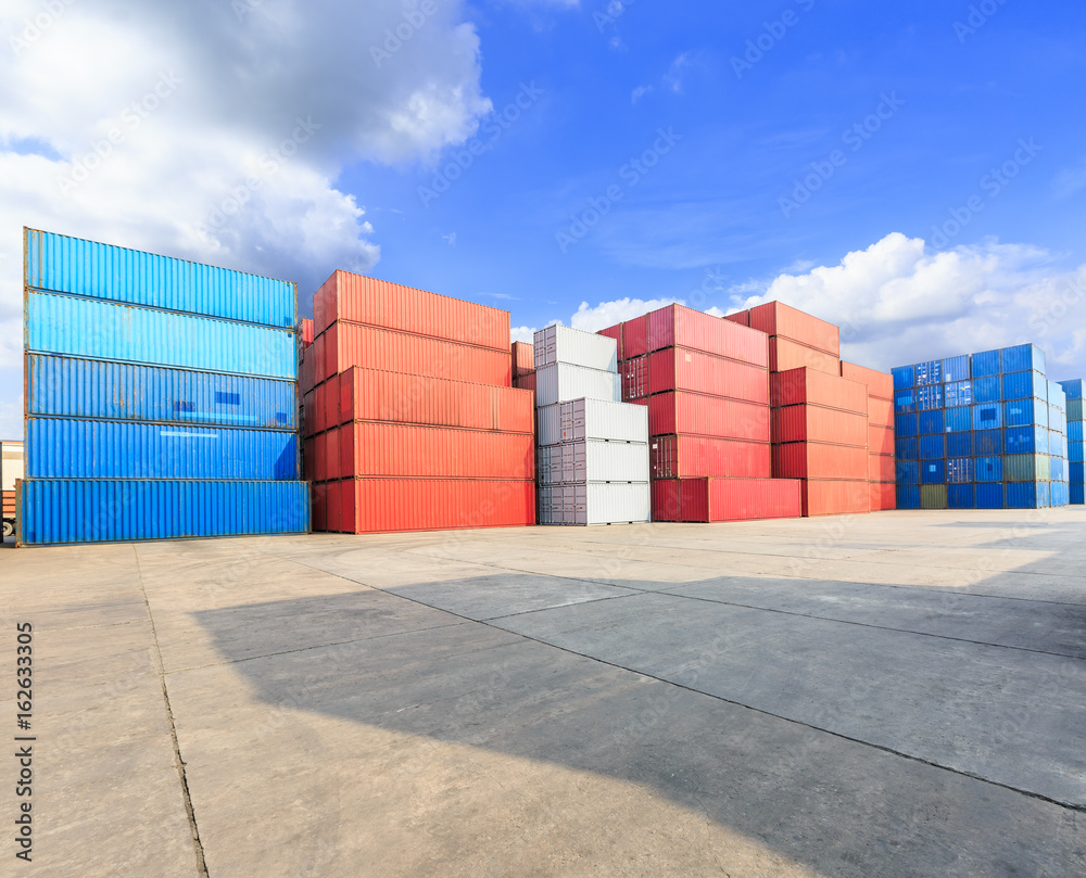 Industrial Container yard for Logistic Import Export business