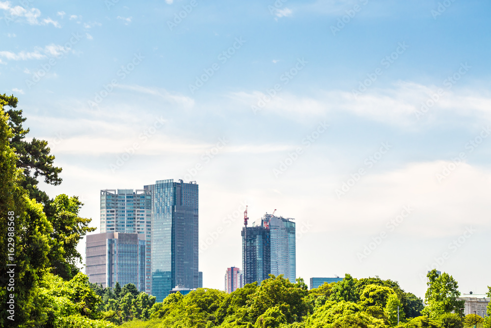 東京の空