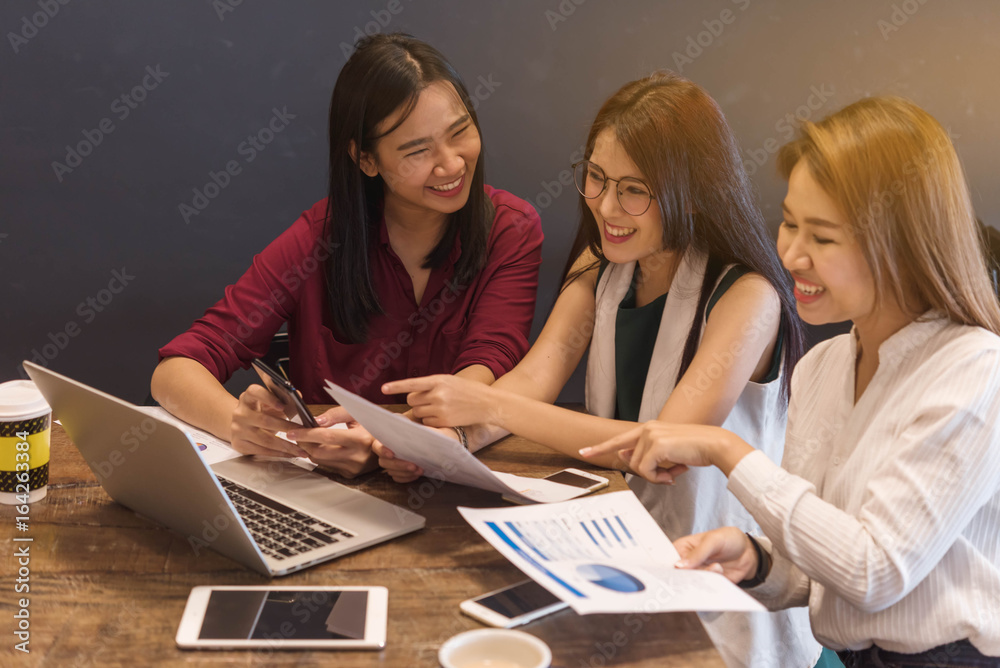 Two woman using smartphone sharing data, iot, internet of things conceptual