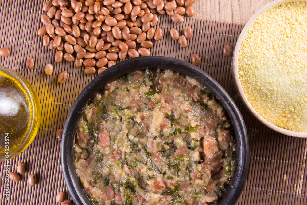 Mashed Beans with Manioc, Called Tutu.