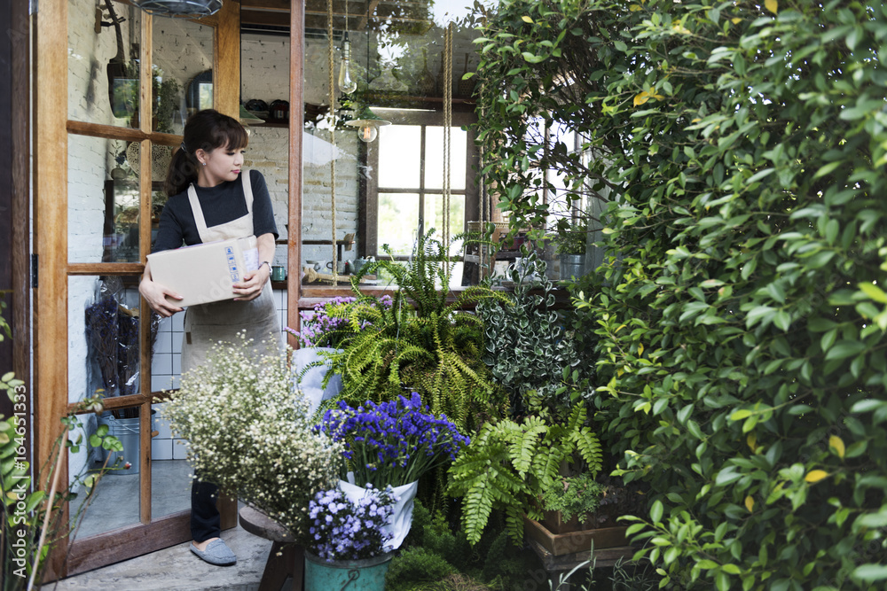 花店花店花店植物花束盛开