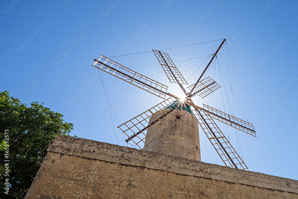 Ta Kola-Windmühle in ix-Xagħra auf Gozo Malta