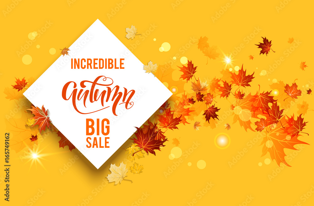 Fall big sale card