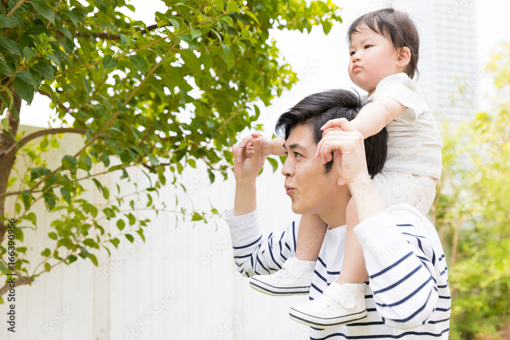 portrait of asian family lifestyle image