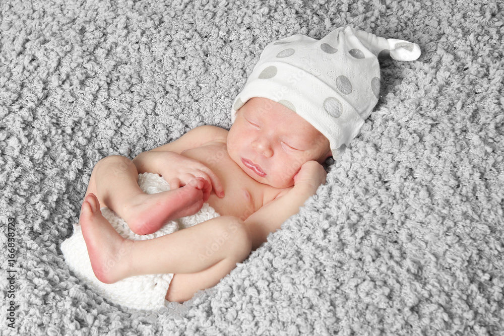 Newborn baby portrait