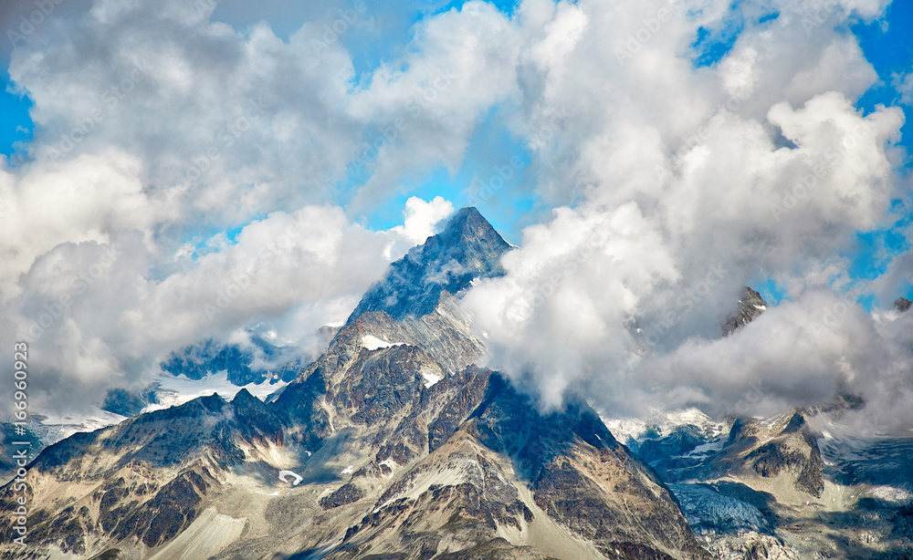 Gornergrat Zermatt，瑞士，马特洪峰