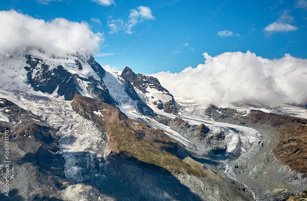 Gornergrat Zermatt，瑞士，瑞士阿尔卑斯山