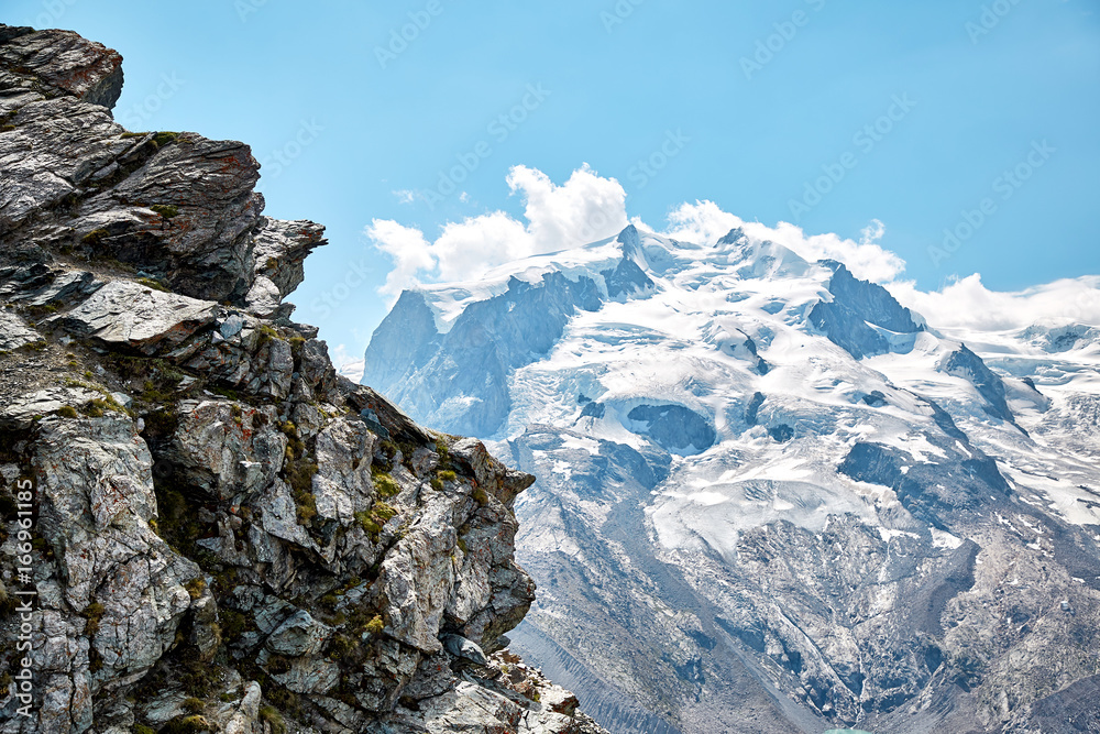 Gornergrat Zermatt，瑞士，瑞士阿尔卑斯山