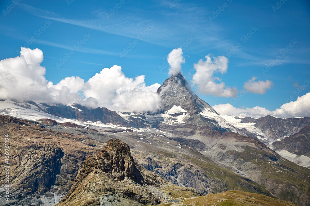 Gornergrat Zermatt，瑞士，马特洪峰