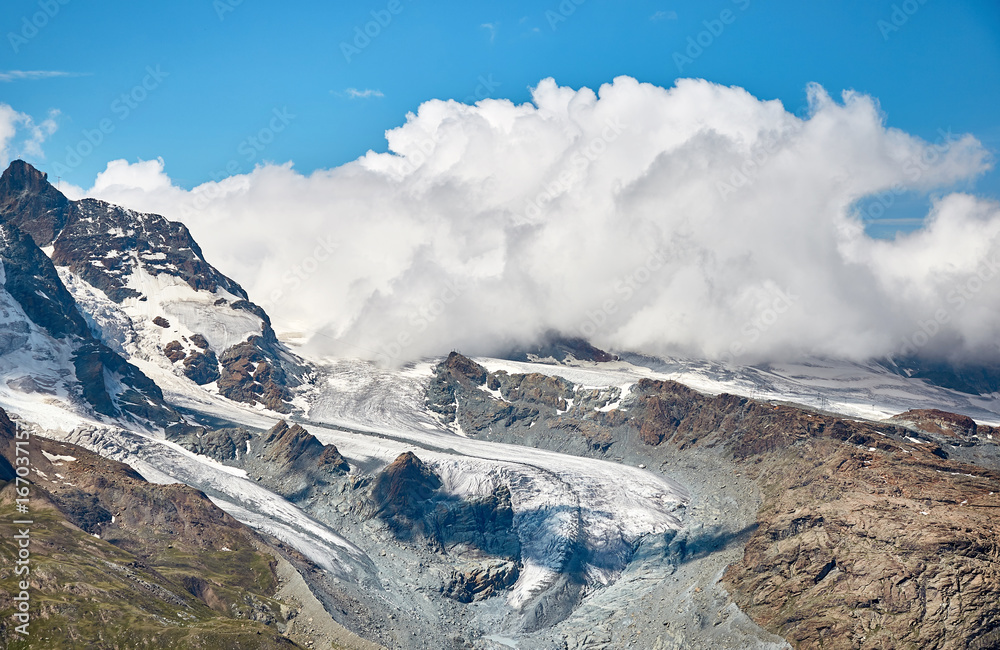 Gornergrat Zermatt，瑞士，瑞士阿尔卑斯山