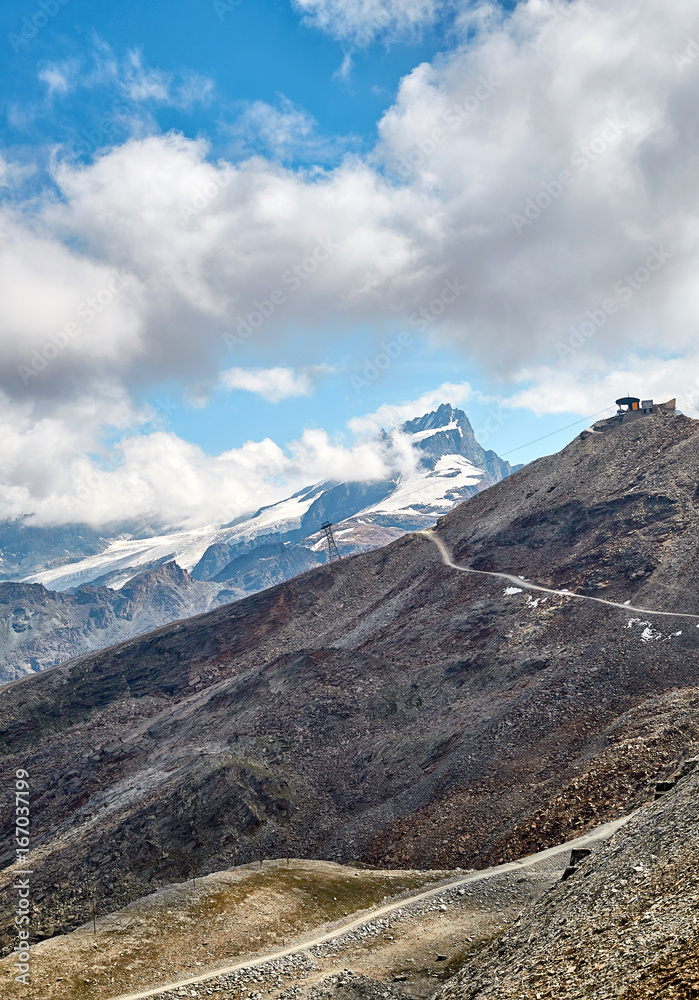 Gornergrat Zermatt，瑞士，瑞士阿尔卑斯山