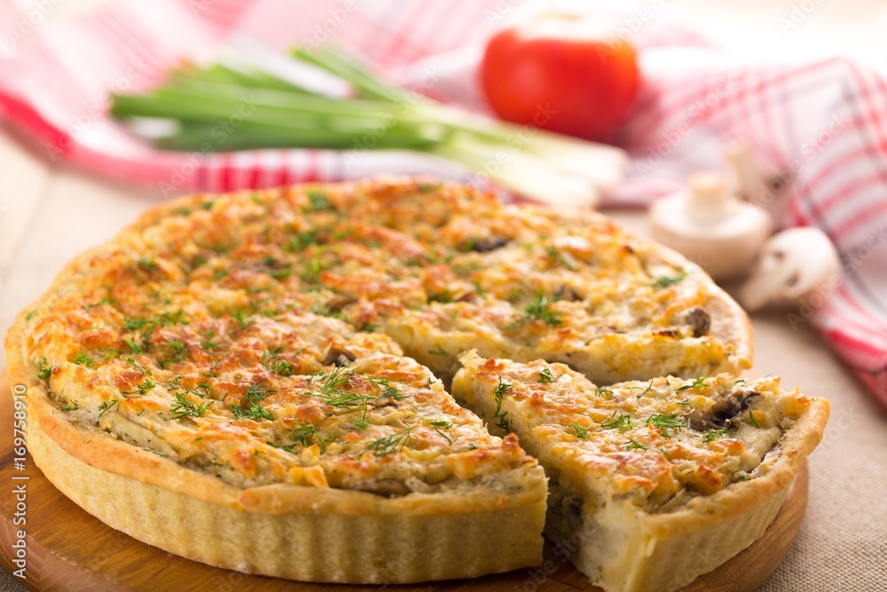 Quiche.