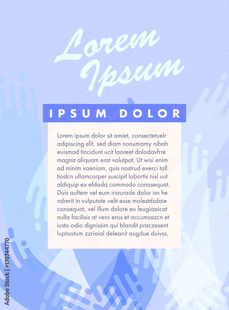 带文本lorem ipsum dolor的卡片的矢量图像/带文本lorim ipsum dolor的卡片矢量图像