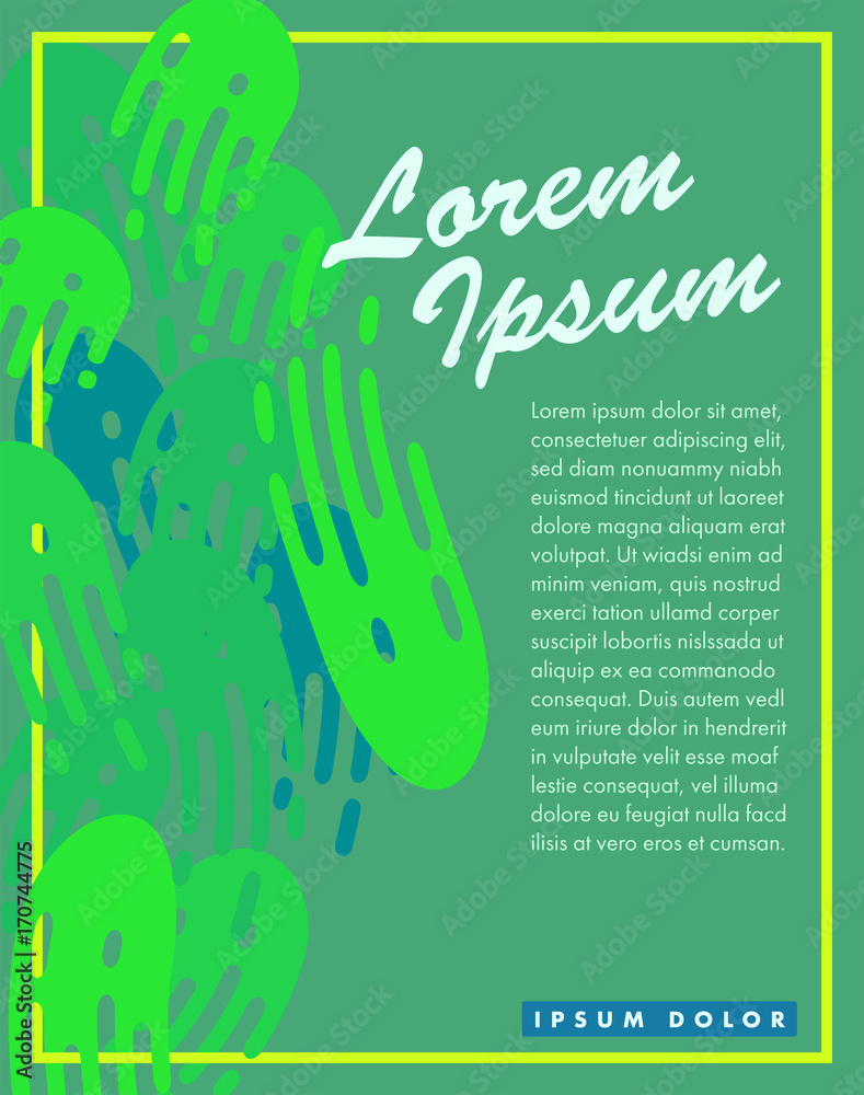 带文本lorem ipsum dolor的卡片的矢量图像/带文本lorim ipsum dolor的卡片矢量图像