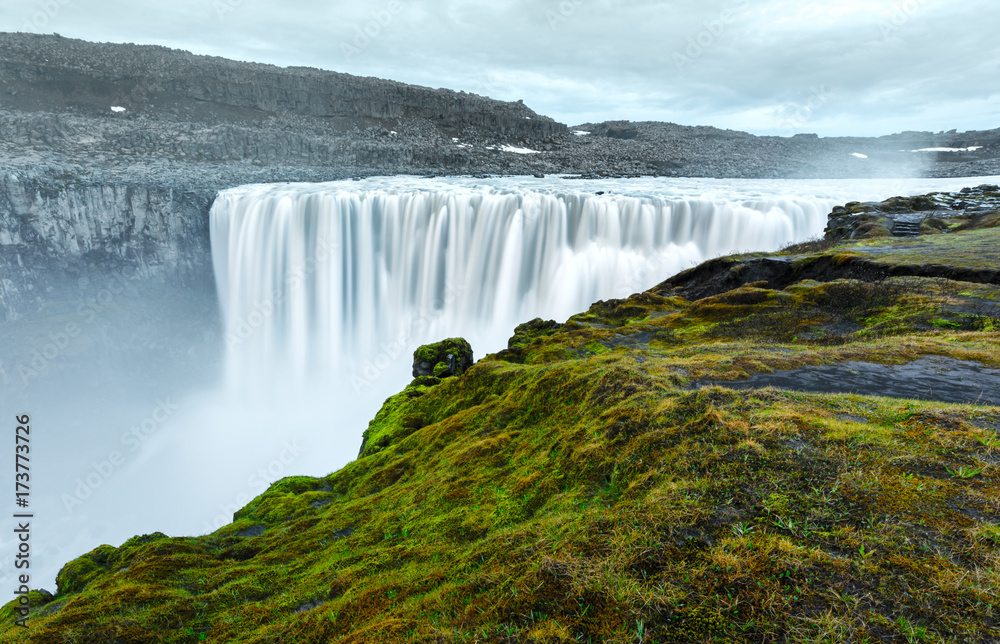 最强大的瀑布Dettifoss