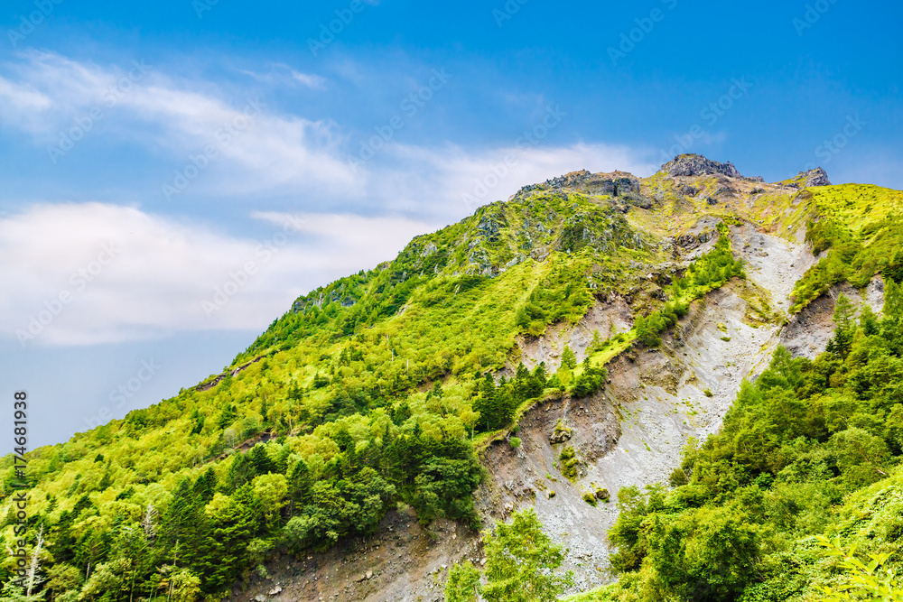 山の頂