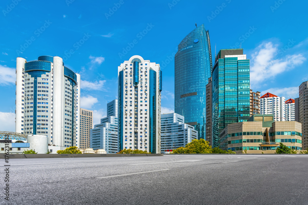 Urban architecture and skyline of Qingdao