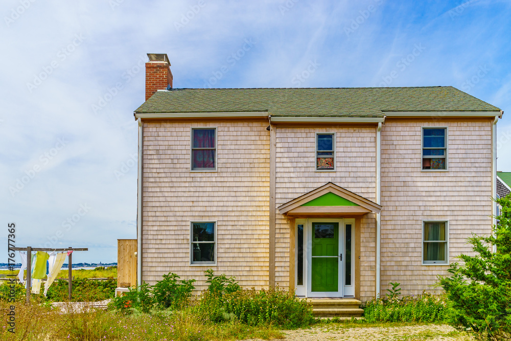 Provincetown Cape Code海滩上的小屋